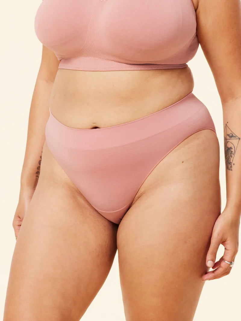 Sugar Candy - Basic Bikini Brief Rosewood
