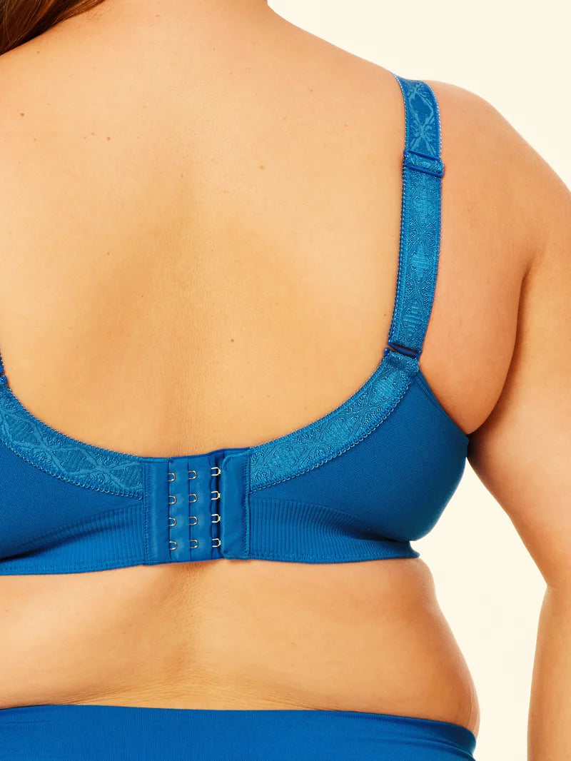Sugar Candy - Basic Seamless Wire Free Bralette Cobalt Blue