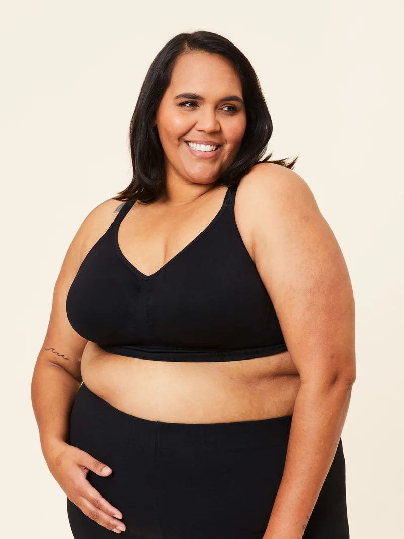 Sugar Candy - Basic Seamless Wire Free Bralette Black