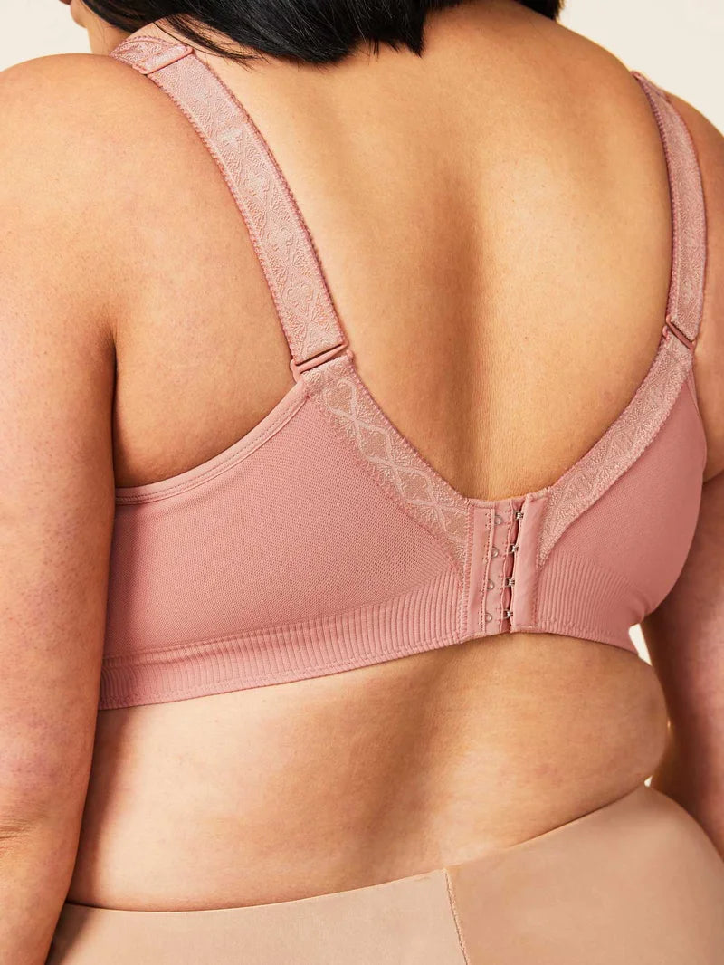 Sugar Candy - Basic Seamless Wire Free Bralette Rosewood