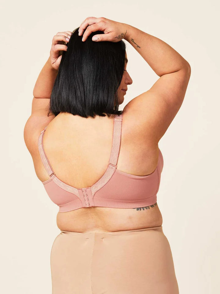 Sugar Candy - Basic Seamless Wire Free Bralette Rosewood