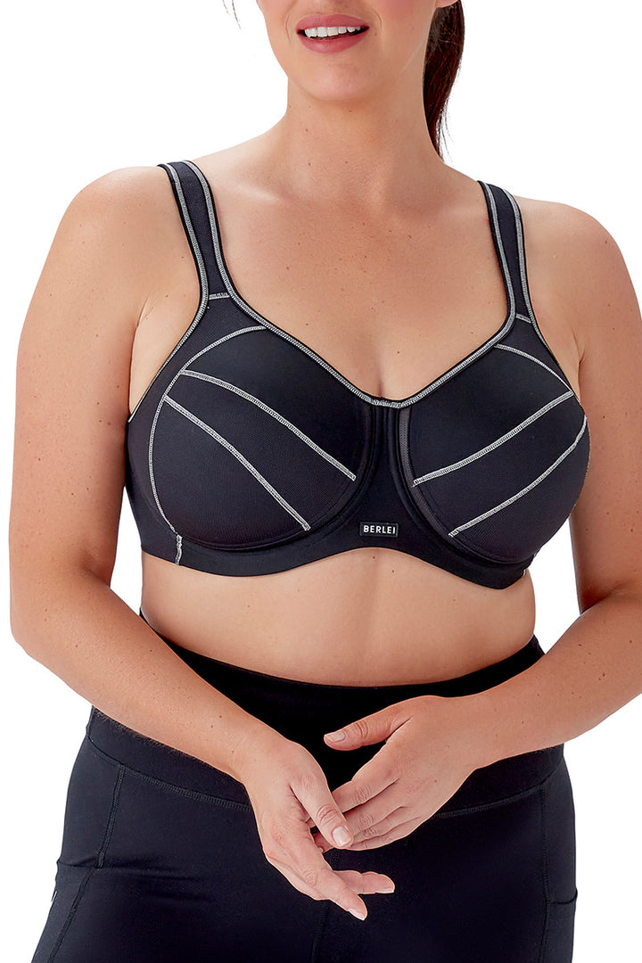 Berlei - Sports Full Support Support Bra Black