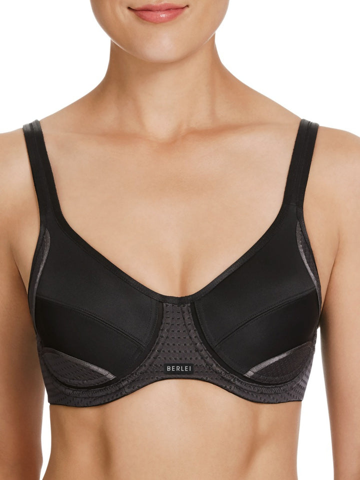 Berlei - Sports Electrify Mesh Underwired Bra Black