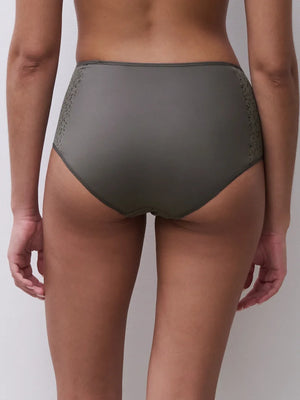 Chantelle EasyFeel - Norah High-Waisted Full Brief Vert Argile