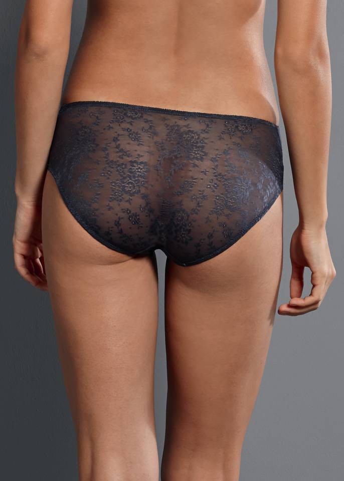 Culotte Rosa Faia Fleur - Culotte Anthracite Rosa Faia