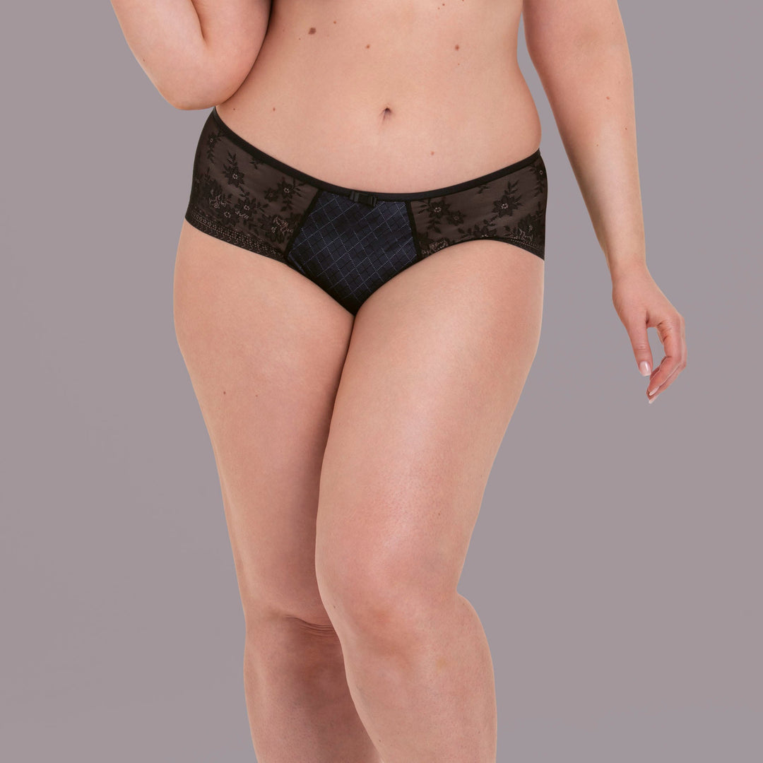 Rosa Faia Rosemary Hipster - Black Brief Rosa Faia 