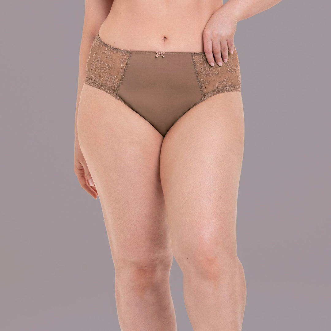 Rosa Faia Abby High-Waist Briefs Plus - Dusty Rose High Brief Rosa Faia 