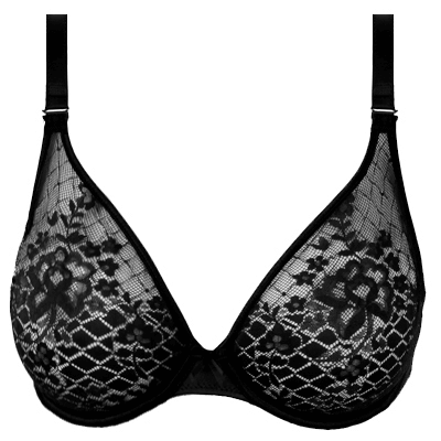 Sujetador triangular sin costuras Empreinte Melody - Sujetador triangular negro Empreinte