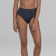 Anita - Havanna High-Waist Briefs Shadow Blue