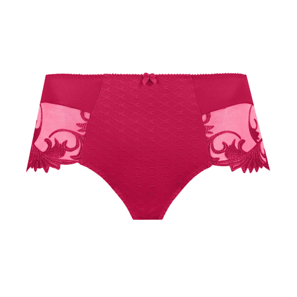 Culotte Haute Microfibre Empreinte Thalia - Culotte Haute Rose Indien Empreinte