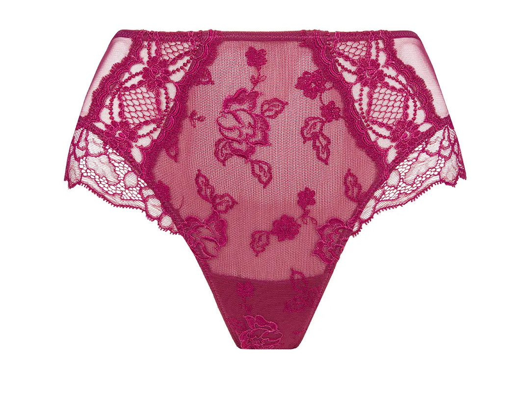 Lise Charmel - Boyshort Sublime en Dentelle Fuchsia Sublime Shorty Lise Charmel