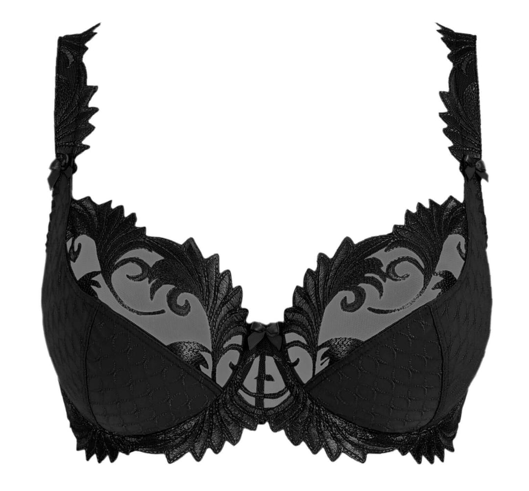 Soutien-gorge balconnet Empreinte Thalia Microfibre - Noir Soutien-gorge balconnet Empreinte