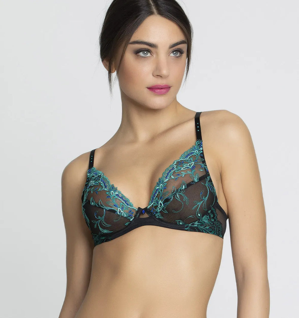 Lise Charmel - Secrete Emeraude Glam Push Up Bra Ir Vert