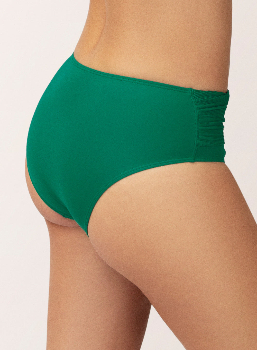 Empreinte - Braguita de bikini con estructura profunda Braguita de bikini de talle alto verde Empreinte Trajes de baño