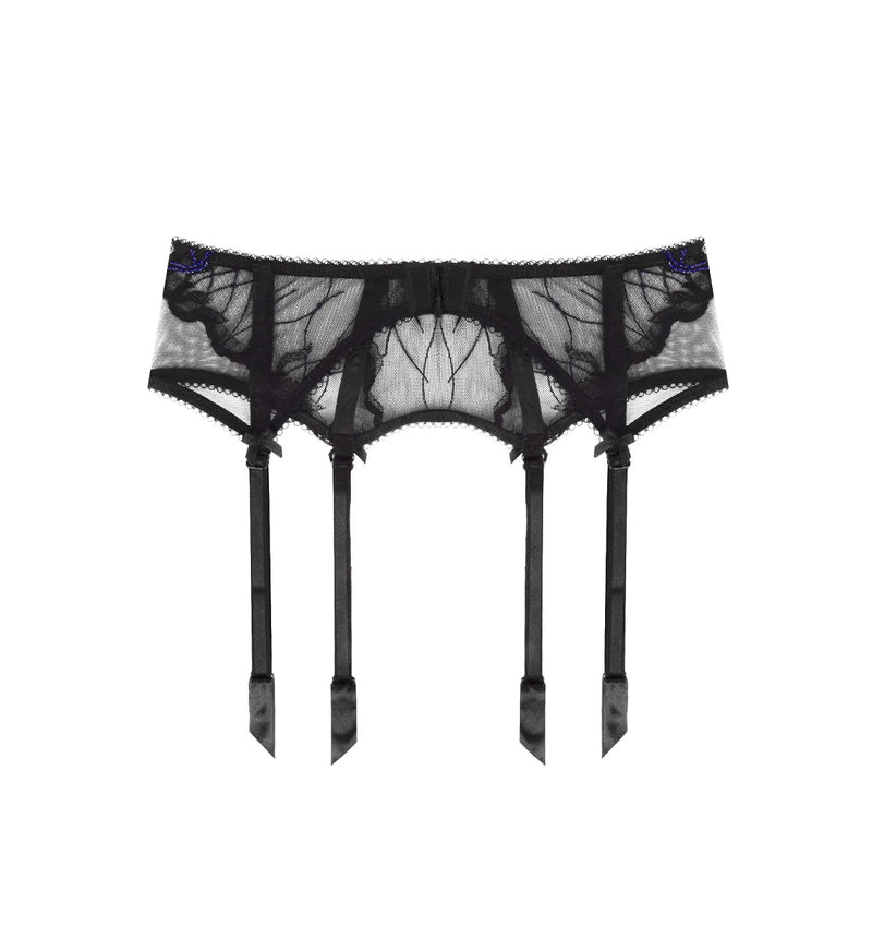 Lise Charmel - Les Nuits Chics Suspender Belt Nuit Argent Suspender Belt Lise Charmel 