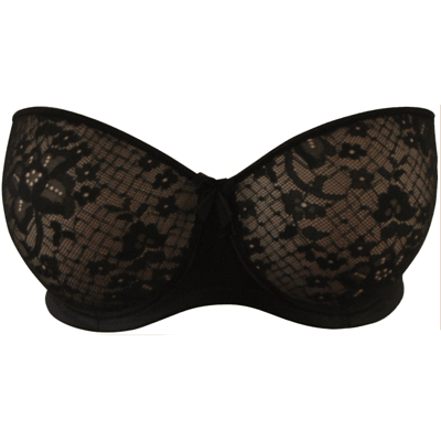 Empreinte Melody Strapless Bra - Black Strapless Bra Empreinte