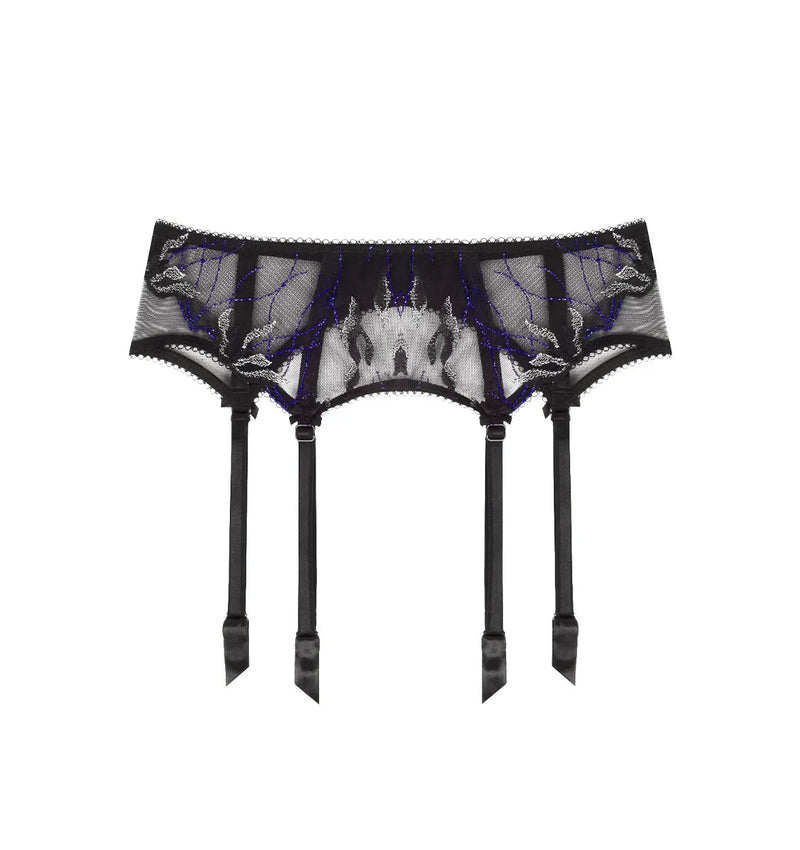 Lise Charmel - Les Nuits Chics Suspender Belt Nuit Argent Suspender Belt Lise Charmel 