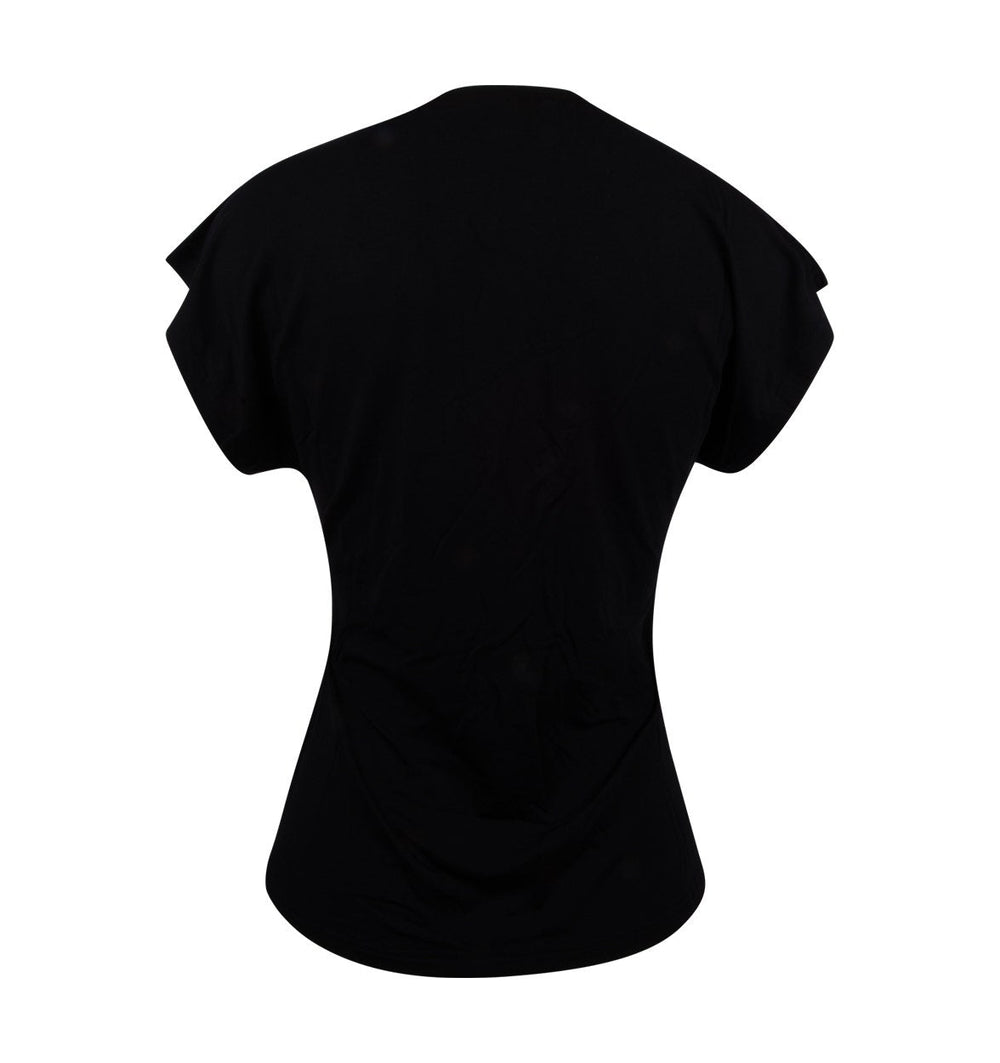 Antigel от Lise Charmel - пляжная футболка La Chiquissima Noir Top Antigel от Lise Charmel Swimwear