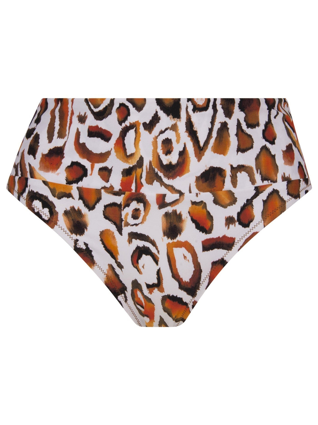 Antigel by Lise Charmel - La Muse Feline Wide Side Bikini Bottom Brune Feline Full Bikini Slip Antigel by Lise Charmel Swimwear