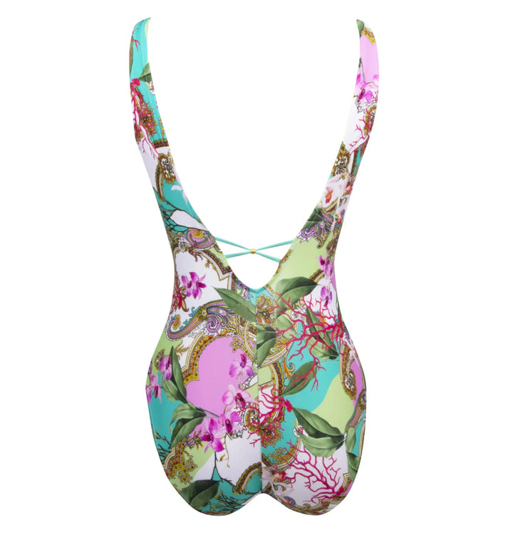 Lise Charmel - Splendeur Orchidee Non Wire Swimsuit Pink Orchidee Unwired Swimsuit Lise Charmel Swimwear 