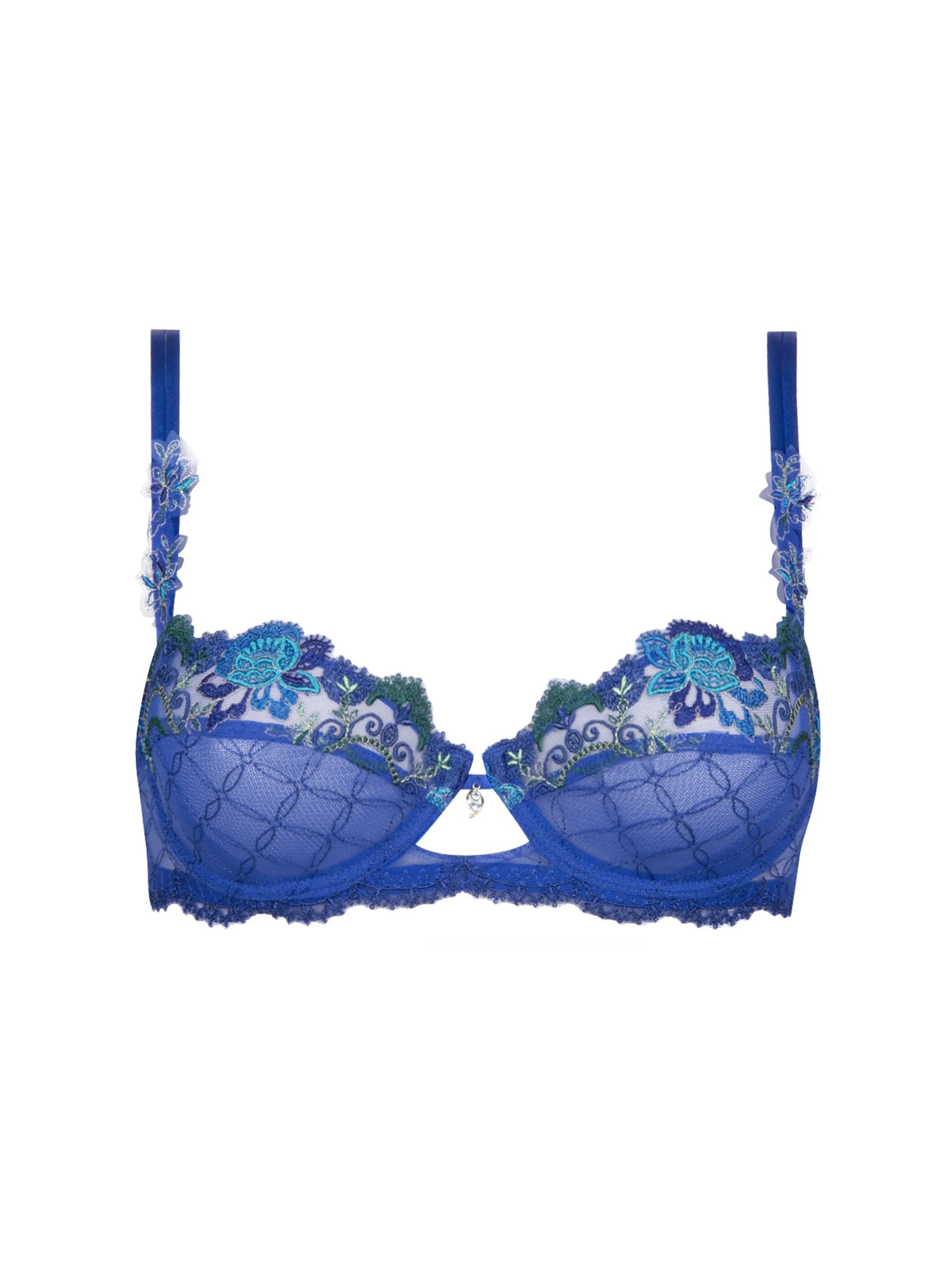 Porte-jarretelles Lise Charmel En Tulle Brodé - Taille 2 (FR40) - Noir - Neuf Avec étiquettes
