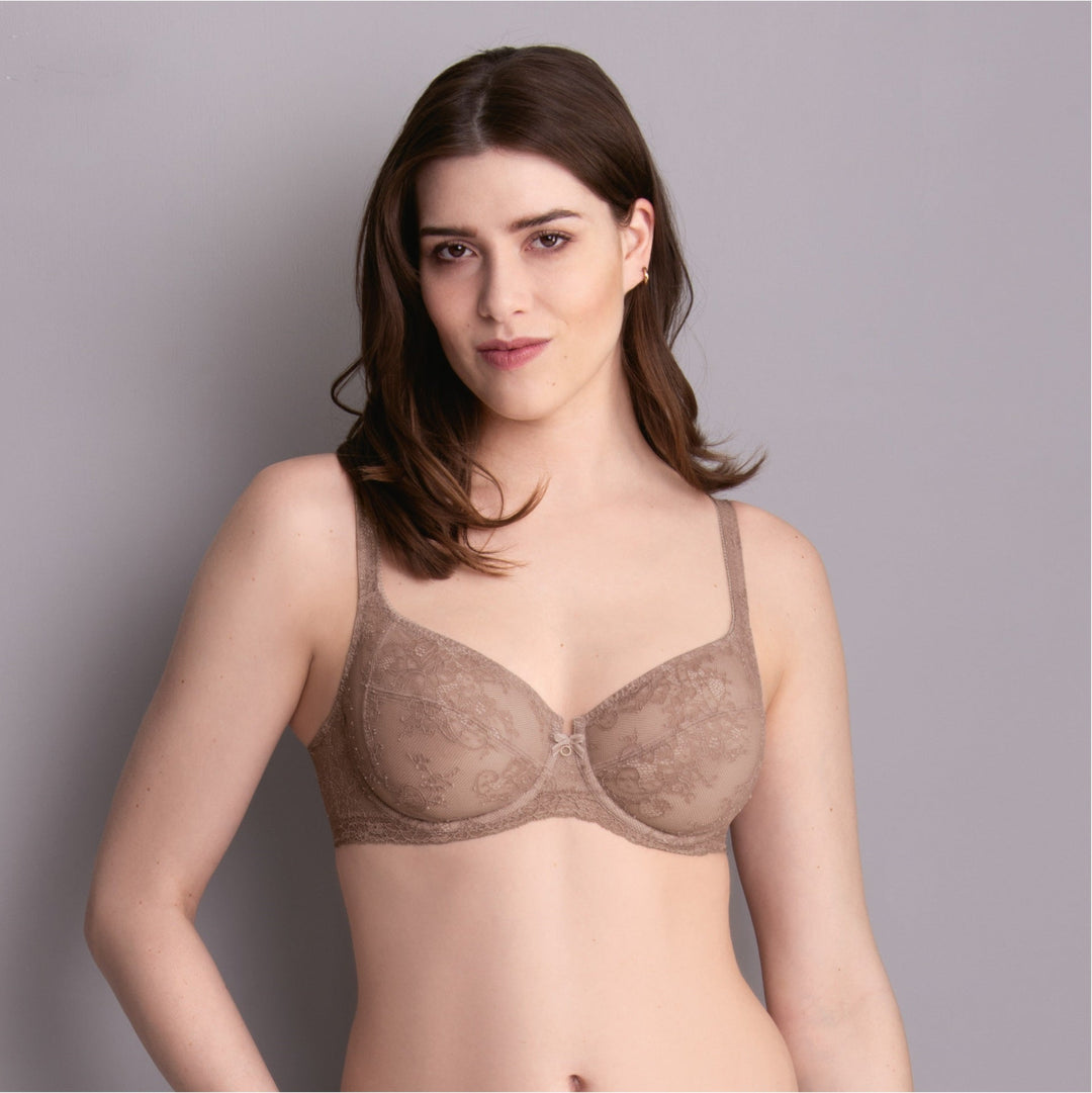 Rosa Faia Abby Reggiseno con Ferretto - Dusty Rose Reggiseno a Coppa Intera Rosa Faia