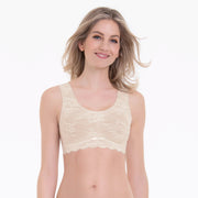 Anita - Essential Lace Bralette With Padded Cups Crystal