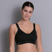 Anita Active - Frontline Front Closure Sports Bra Black
