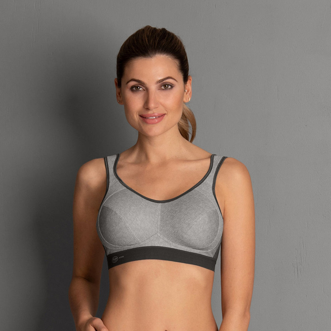 Anita Active - Extreme Control Sports Bra Heather Grey
