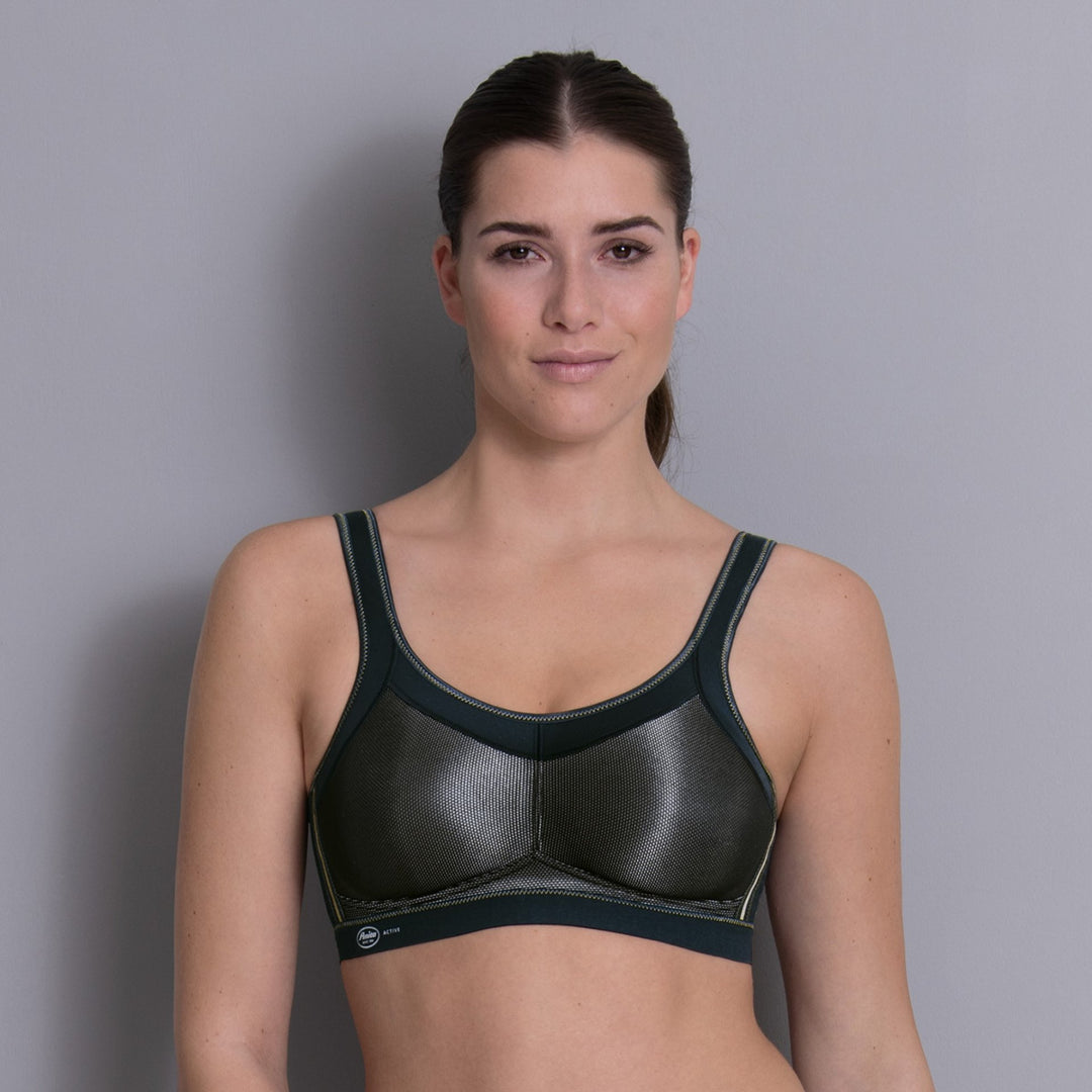 Anita Active Momentum Sports Bra - Black Sports Bra Anita Active 