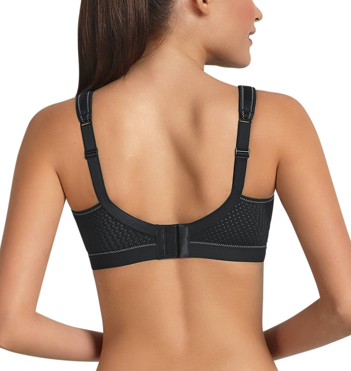 Anita Active Momentum Sports Bra - Black Sports Bra Anita 