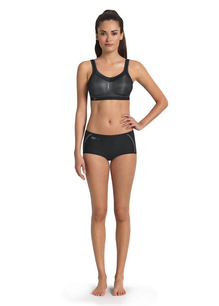 Anita Active Momentum Sports Bra - Black Sports Bra Anita 