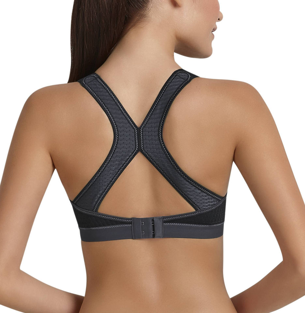 Anita Active - Sujetador deportivo Dynamix Star X-Back Bra negro