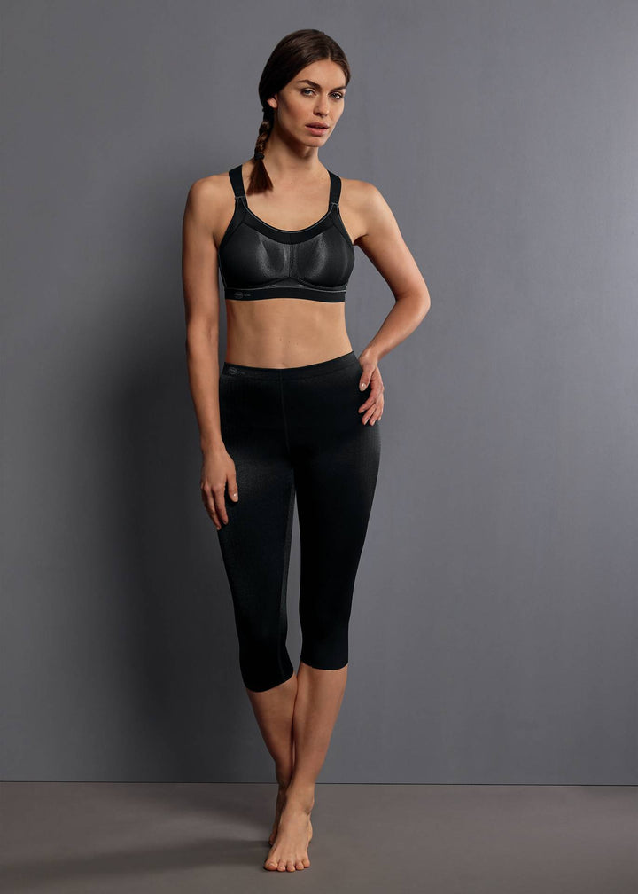 Anita Active - Sujetador deportivo Momentum X-back negro