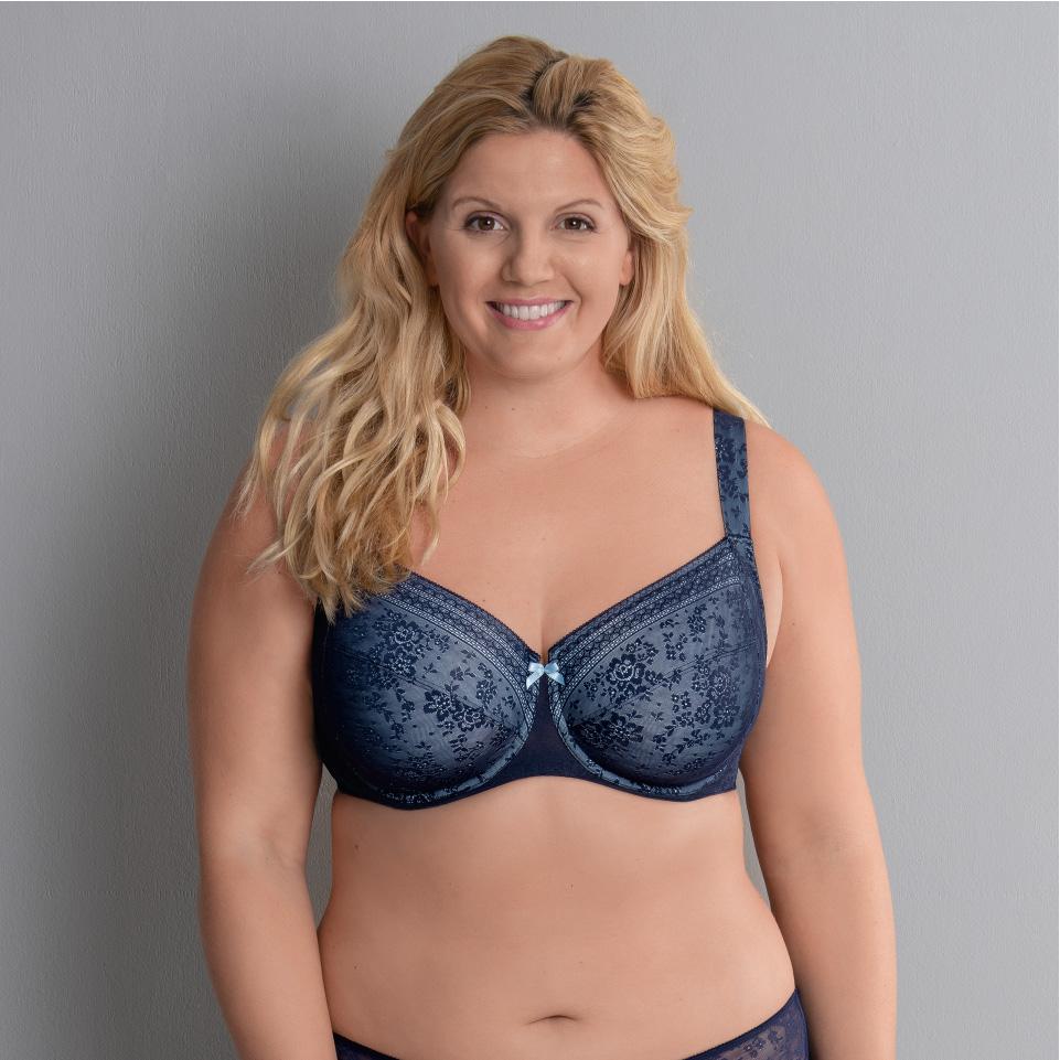 Soutien-Gorge Armature Rosa Faia Fleur - Soutien-Gorge Bleu Maritime Ouh La La