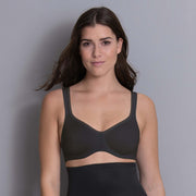 Rosa Faia - Twin Firm Underwired Bra Black