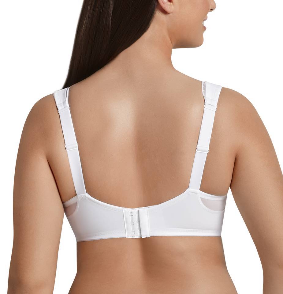 Rosa Faia Twin Firm Underwired Bra - White Full Cup Bra Rosa Faia