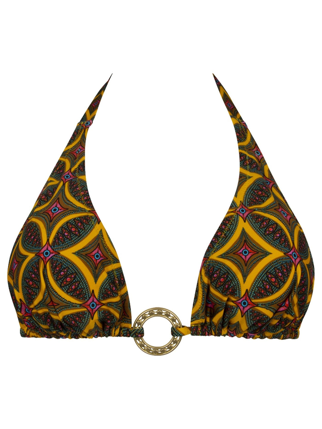 Antigel di Lise Charmel - La Muse Africa Bikini a triangolo in schiuma morbida Bikini a triangolo giallo Antigel di Lise Charmel Swimwear