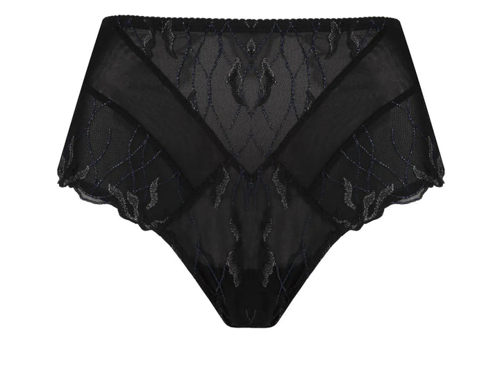 Lise Charmel - Les Nuits Chics High Waist Brief Nuit Argent Full Brief Lise Charmel 