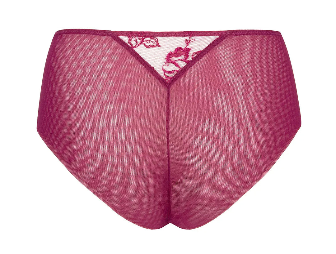 Lise Charmel - Shorty Sublime en Dentelle Fuchsia Shorty Sublime Lise Charmel