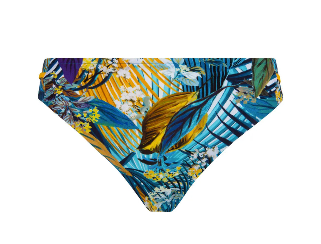 Lise Charmel – Evasion Jungle Bikini-Slip, breite Seite und Unterseite, Jungle Aqua-Bikini-Slip, Lise Charmel Bademode