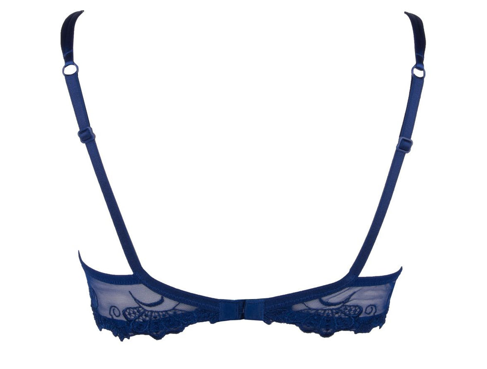 Lise Charmel - Dressing Floral Full Cup Bra Blue Full Cup Bra Lise Charmel 