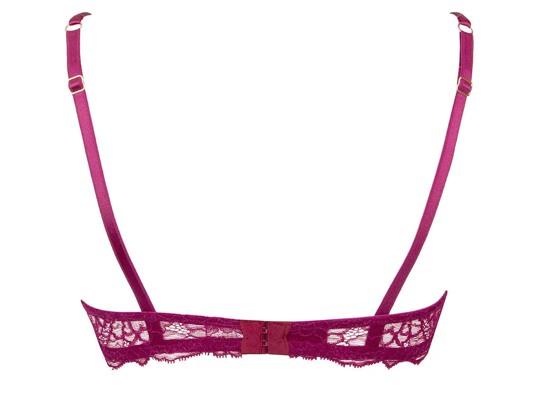 Lise Charmel - Sublime en Dentelle Half Cup Bra Fuchsia Sublime Balcony Bra Lise Charmel 