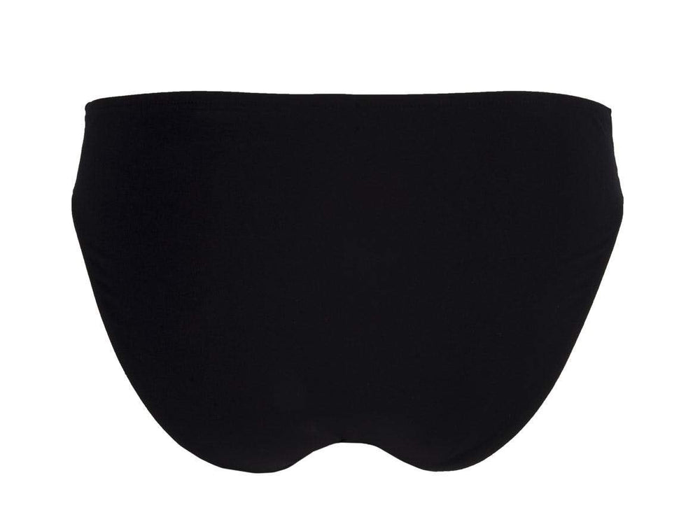 Lise Charmel-Ajourage Couture Bikini Brief Wide Side＆Bottom Black Bikini Brief Lise Charmel Swimwear