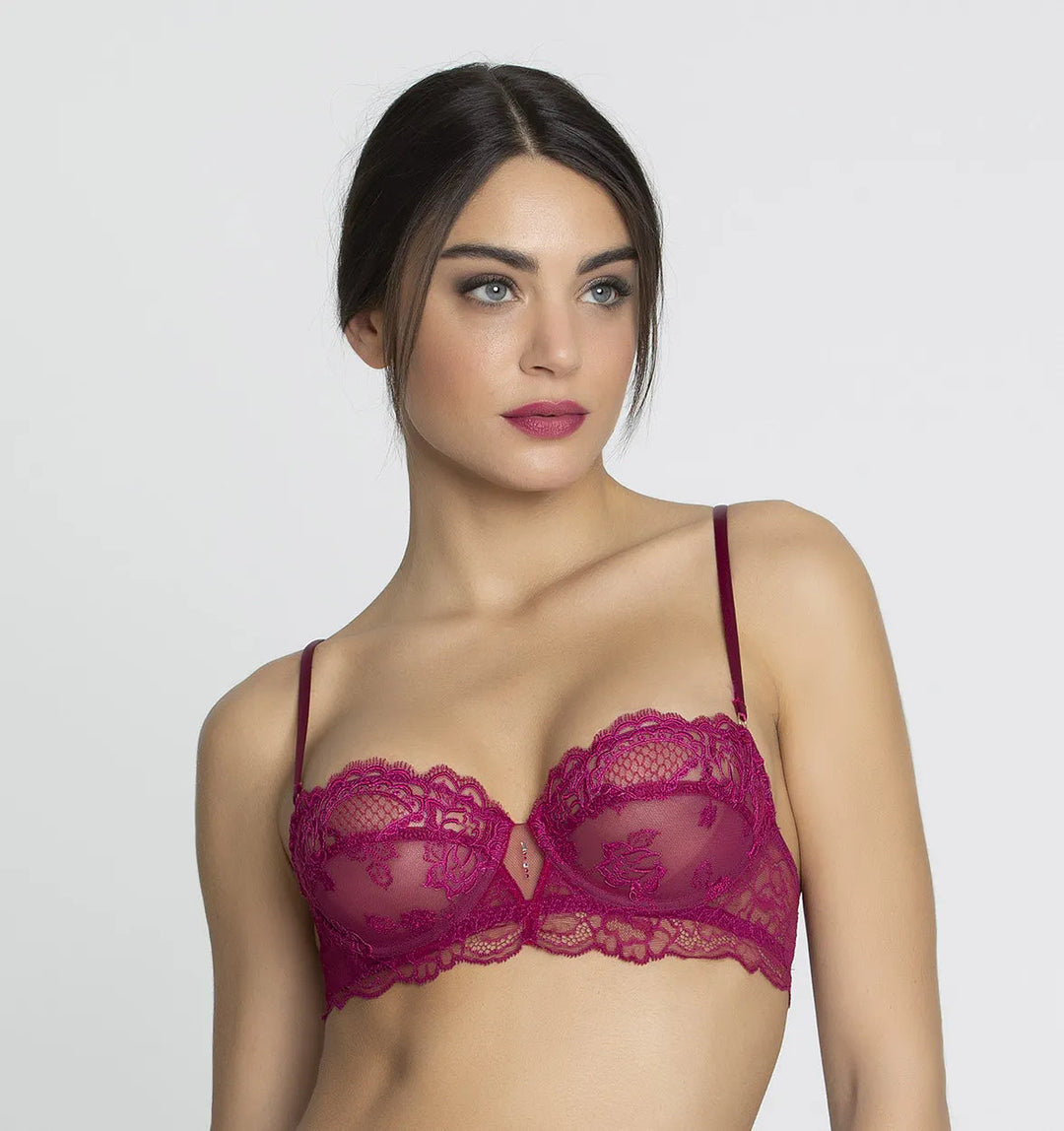 Lise Charmel - Sublime en Dentelle Half Cup Bra Fuchsia Sublime Balcony Bra Lise Charmel 