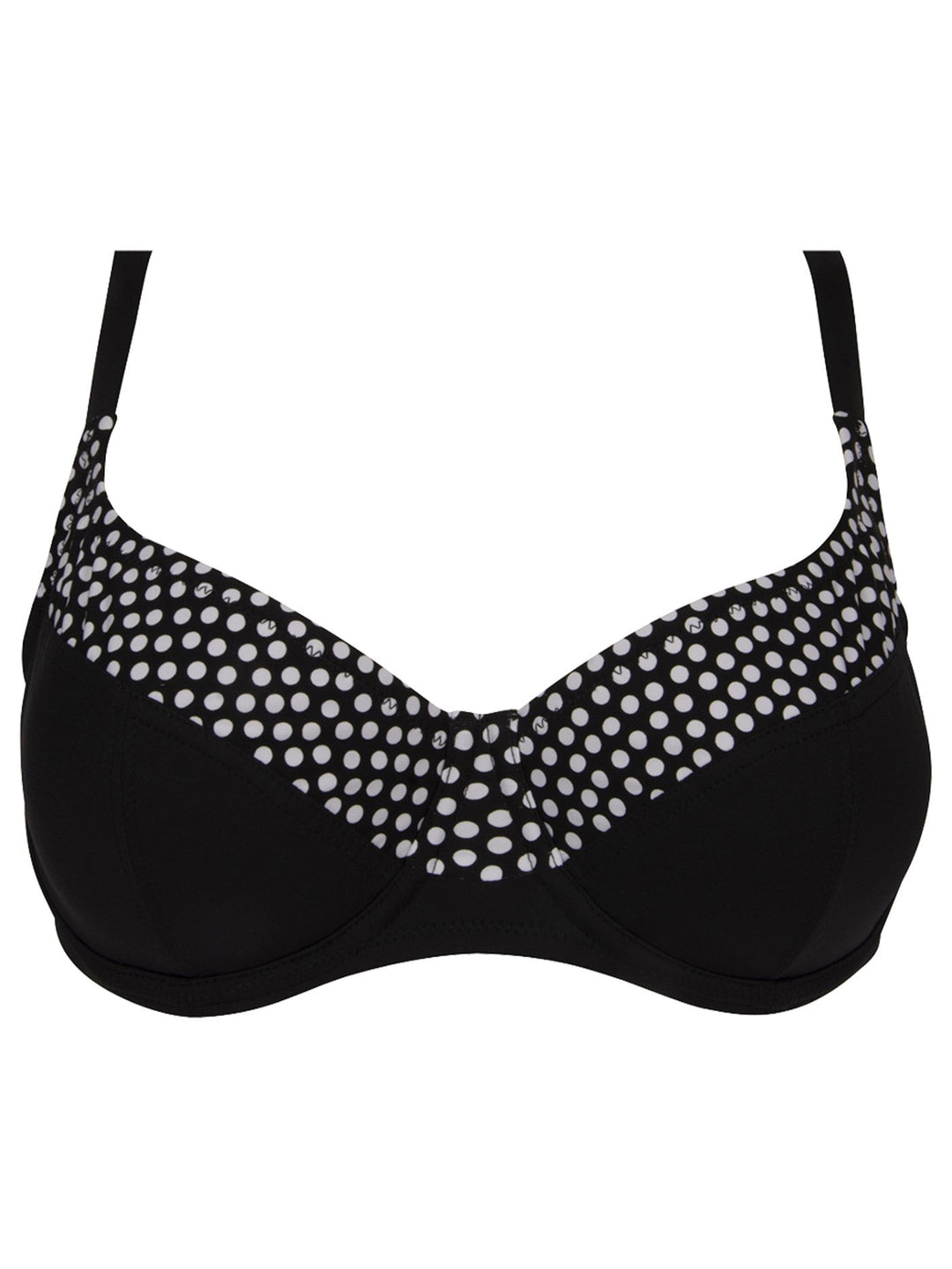 Lise Charmel の Antigel - La Muse Dolce Vita Balconet Bikini Poise Noir ハーフカップ ビキニ Antigel by Lise Charmel 水着