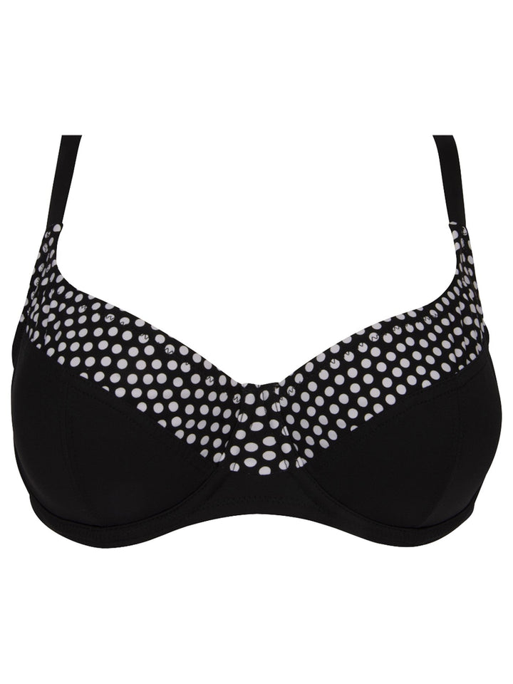 Antigel Swimwear by Lise Charmel - La Muse Dolce Vita Balconet Bikini Poise Noir