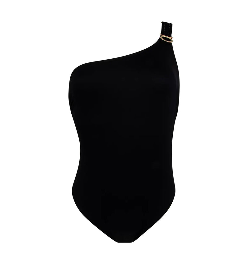 Lise Charmel Swimwear - Anneaux D Or Seduction Halter Swimsuit Noir