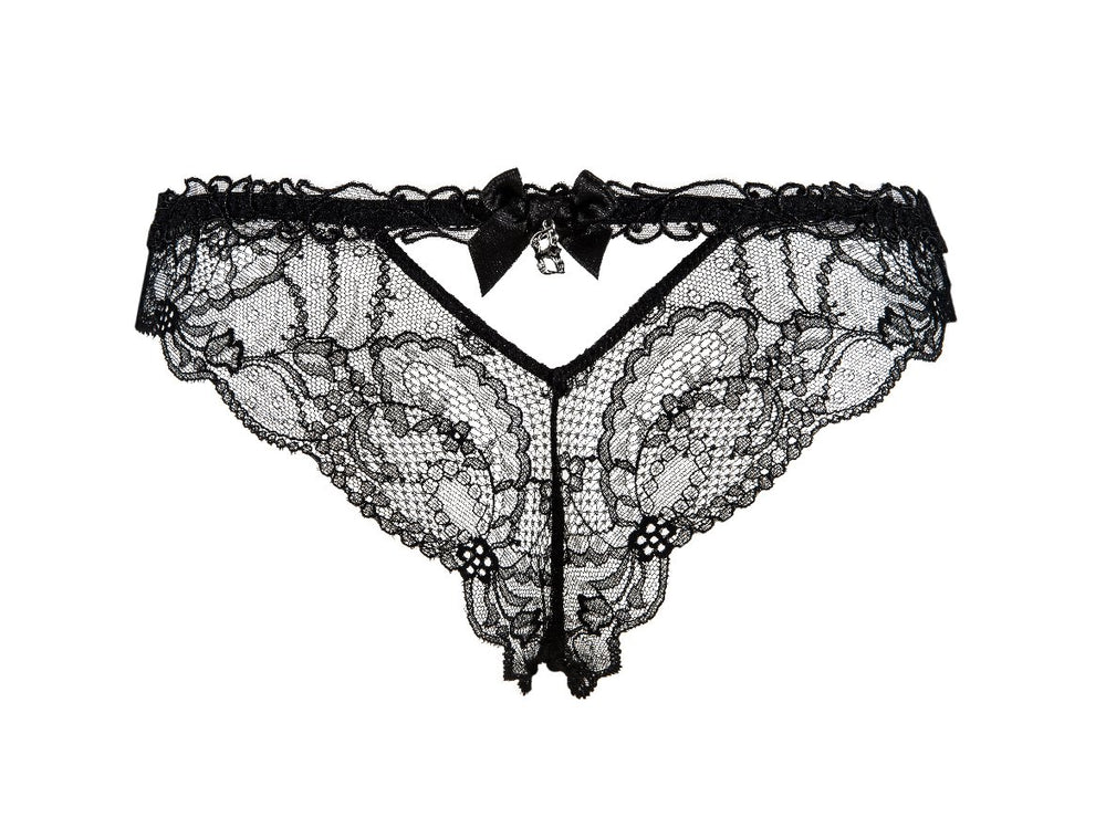 Lise Charmel - Soir De Venise Thong Noir Diamant