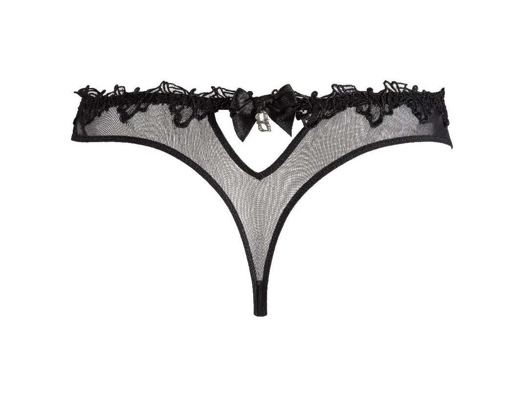 Lise Charmel - Soir De Venise Sexy Thong Noir Diamant